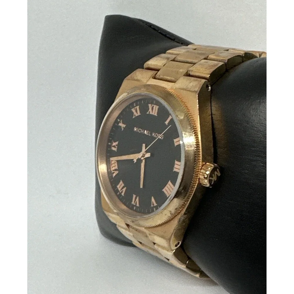 Michael Kors Channing MK5937 Women Gold Stainless Steel Analog Dial Watch HME555